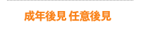 成年後見 任意後見